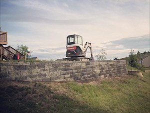 Jefferson Hills Reinforced Retaining Wall